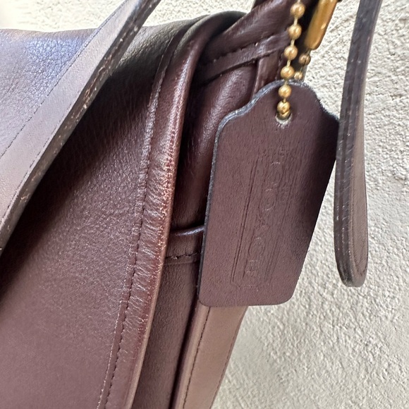 🦬 Vintage Coach Whitney  Mahogany Bag 4115 🦬 - Picture 3 of 13